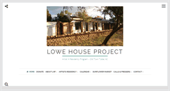 Desktop Screenshot of lowehouseproject.com